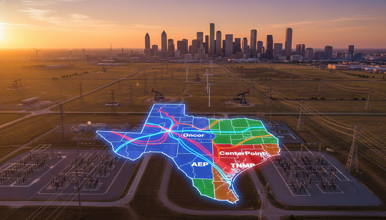 Texas Power Players: Understanding Your Utility Delivery Companies